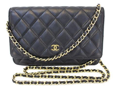 chanel crossbody bag with chain|authentic chanel wallet crossbody.